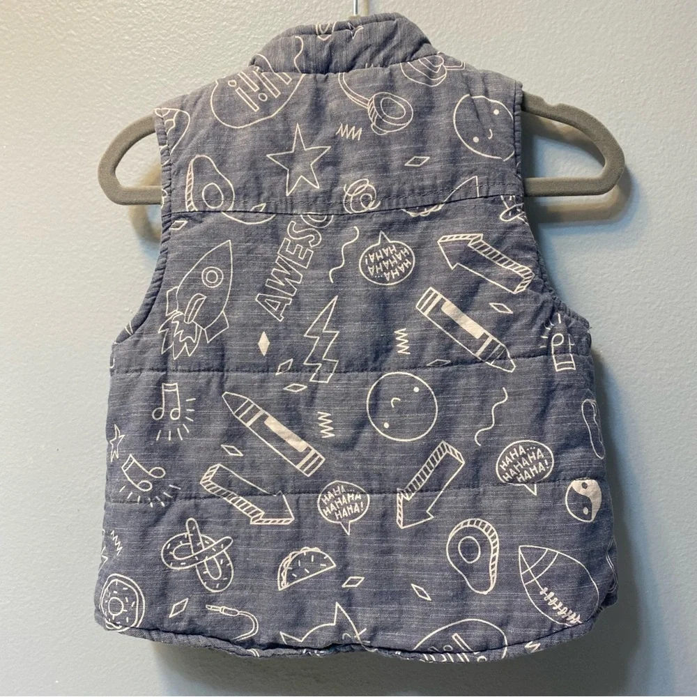 Cat & Jack Baby Puffer Vest 6-9m